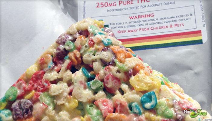 Fruity Rice Krispie Treat 100mg from Truly Edibles