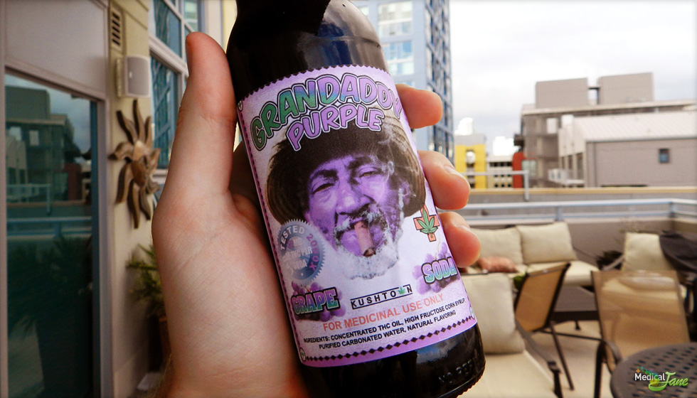 Granddaddy Purple Soda from Kushtown