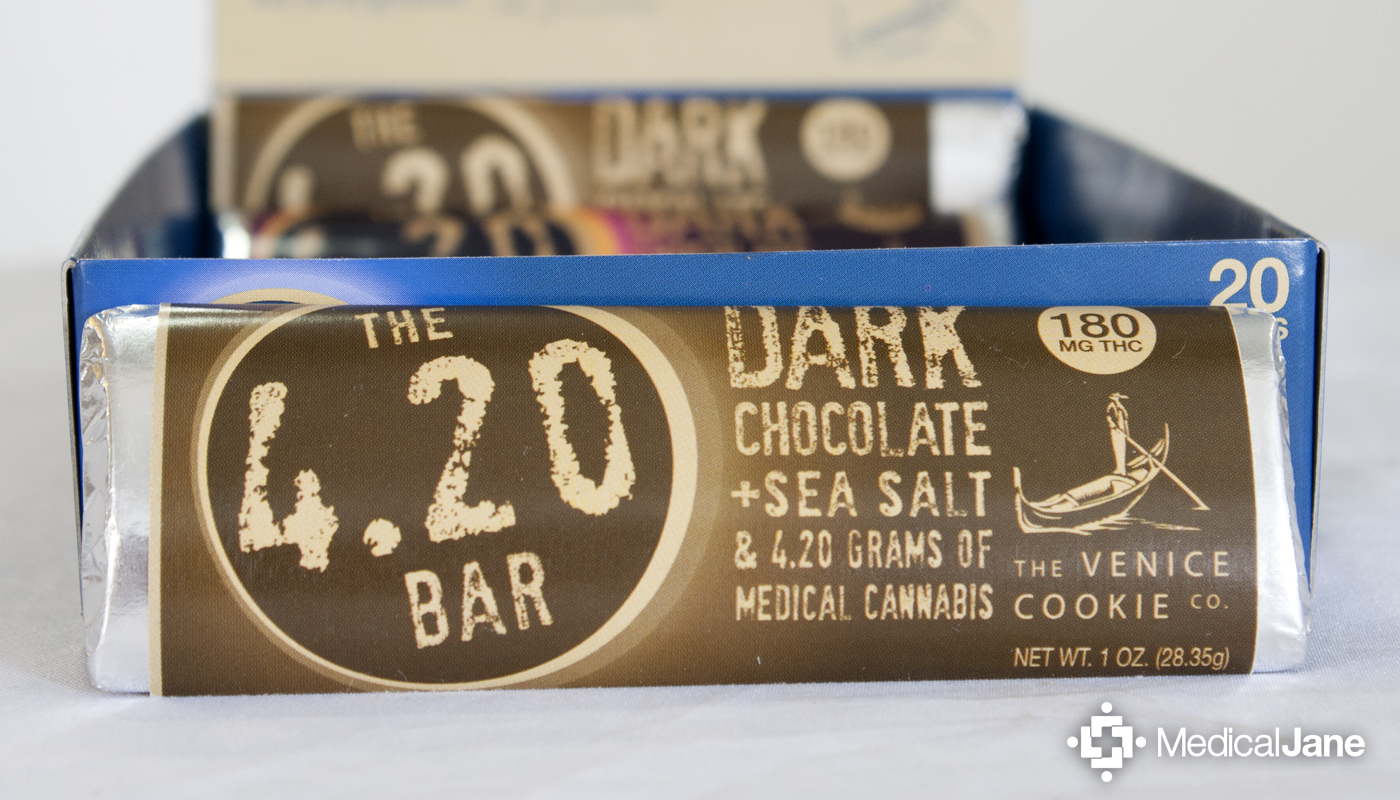 4.20 Bar: Dark Chocolate + Sea Salt from Venice Cookie Co.