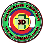 Logo for 3-D Denver’s Discreet Dispensary, LLC