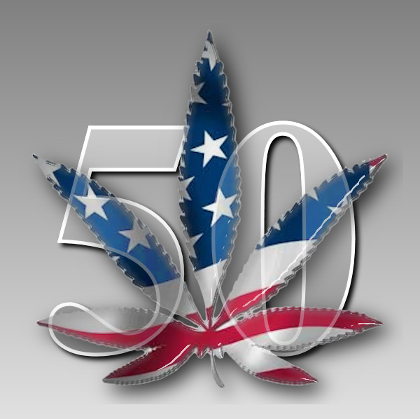 Logo for LEGALIZE50