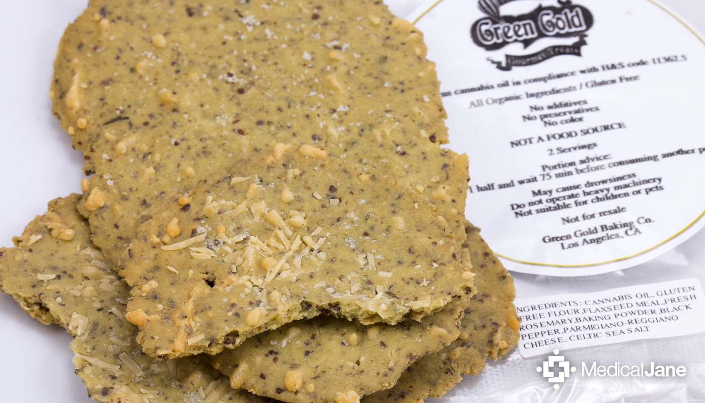 Parmesan "Herb" Cracker from Green Gold Baking Co.