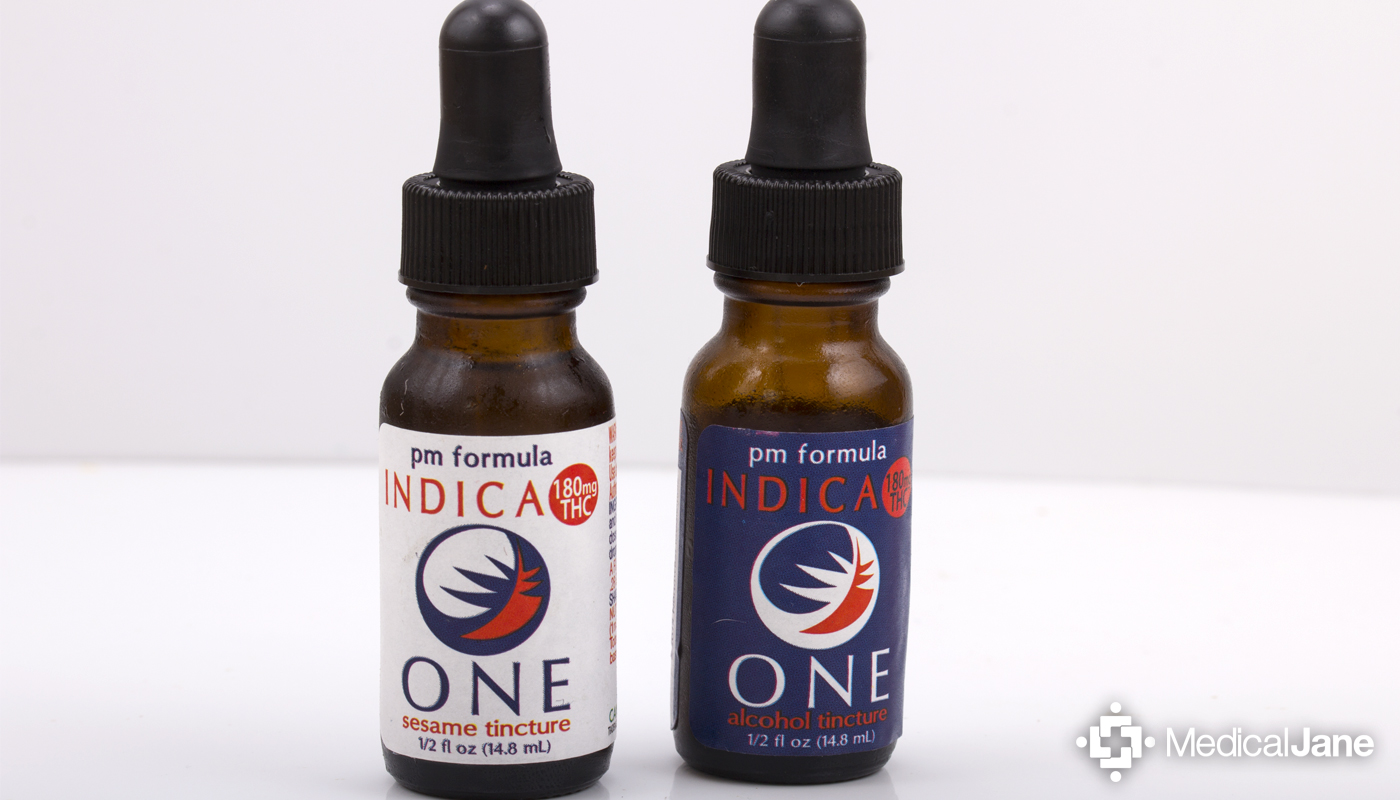 Indica One Tincture PM Formula from The Venice Cookie Co.