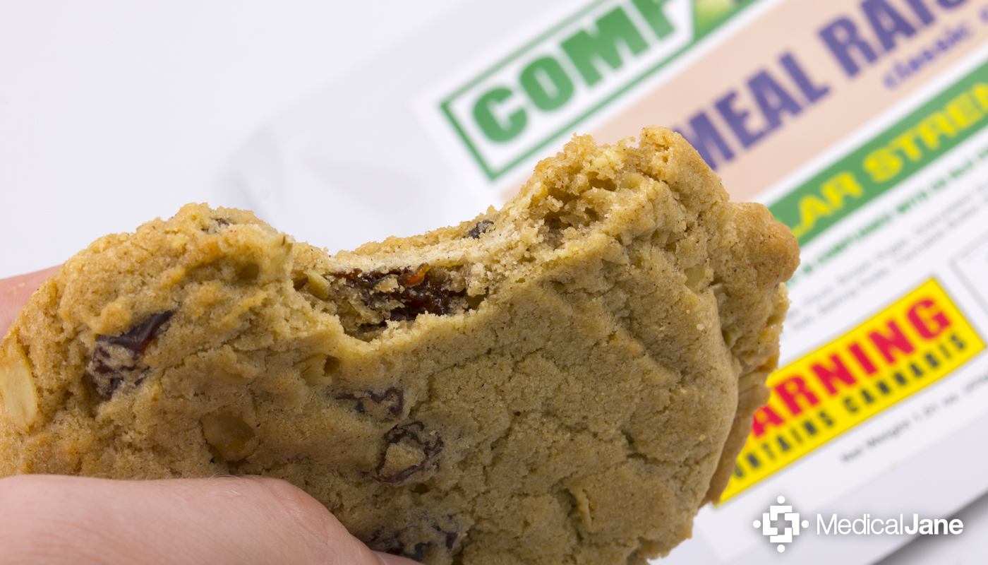 Oatmeal Raisin Classic Cookie from Compassion Edibles