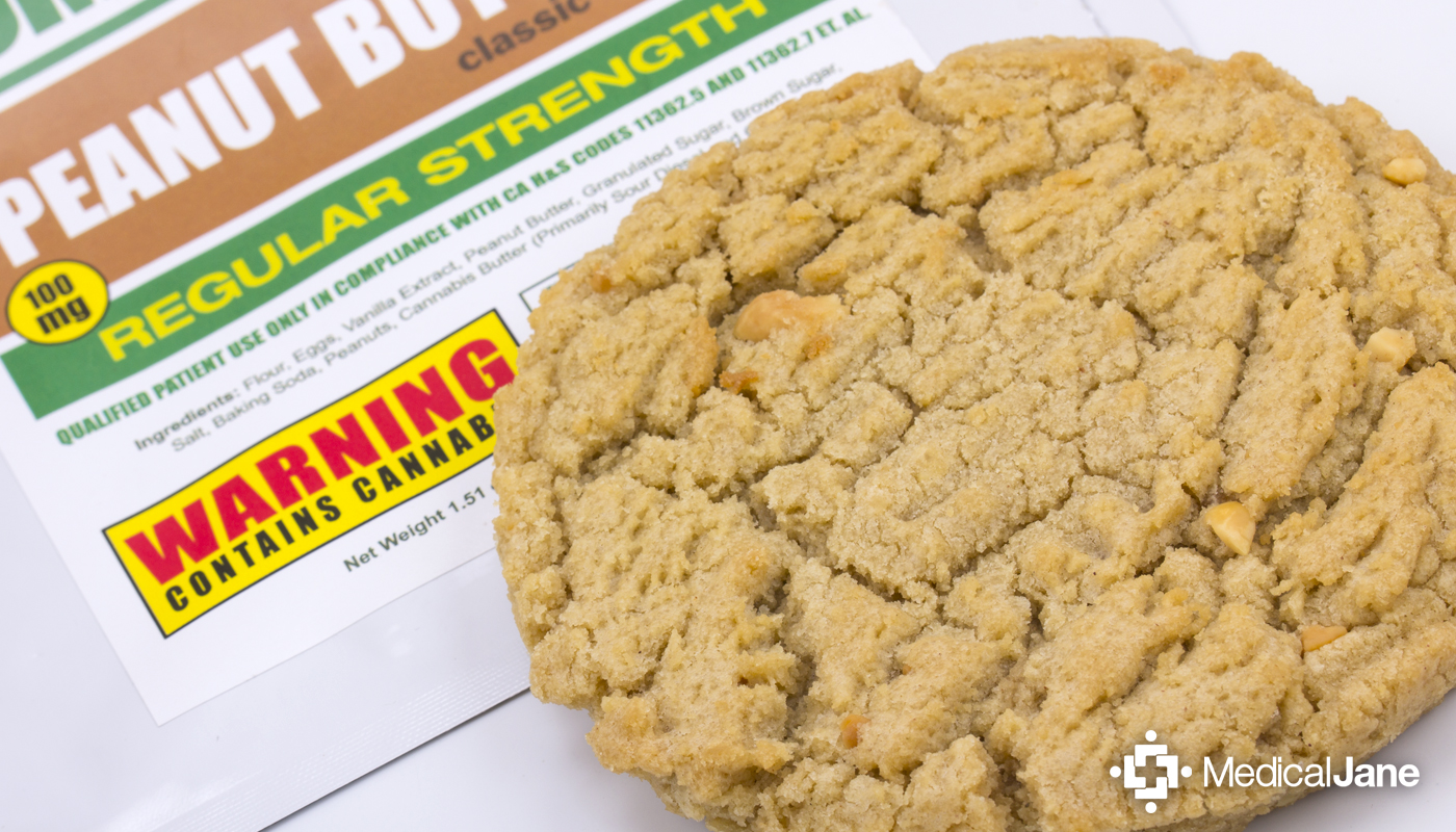 Peanut Butter Classic Cookie from Compassion Edibles