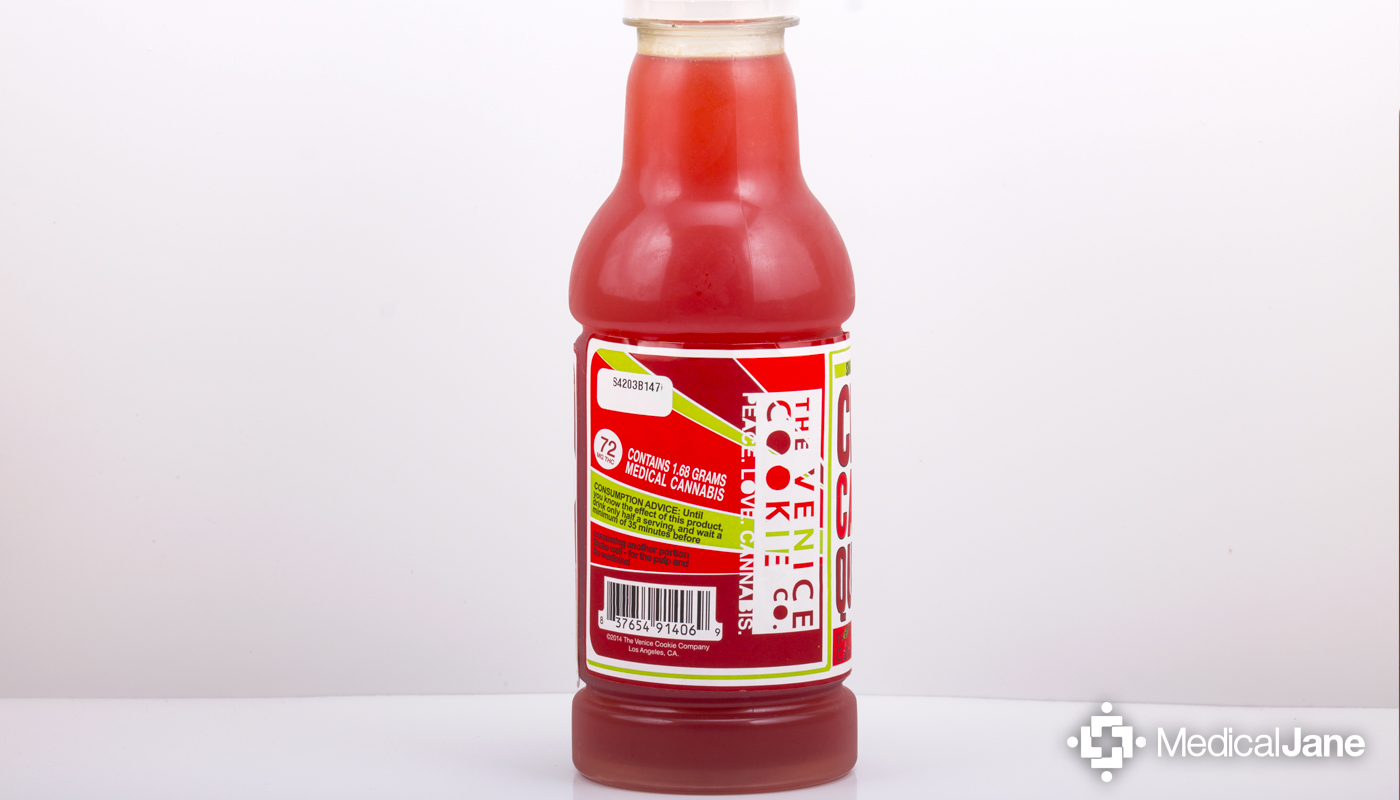 Cherry Cannabis Quencher from Venice Cookie Co