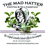 Logo for Mad Hatter Coffee and Tea co