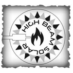 Logo for High Beam Solar Glass Co