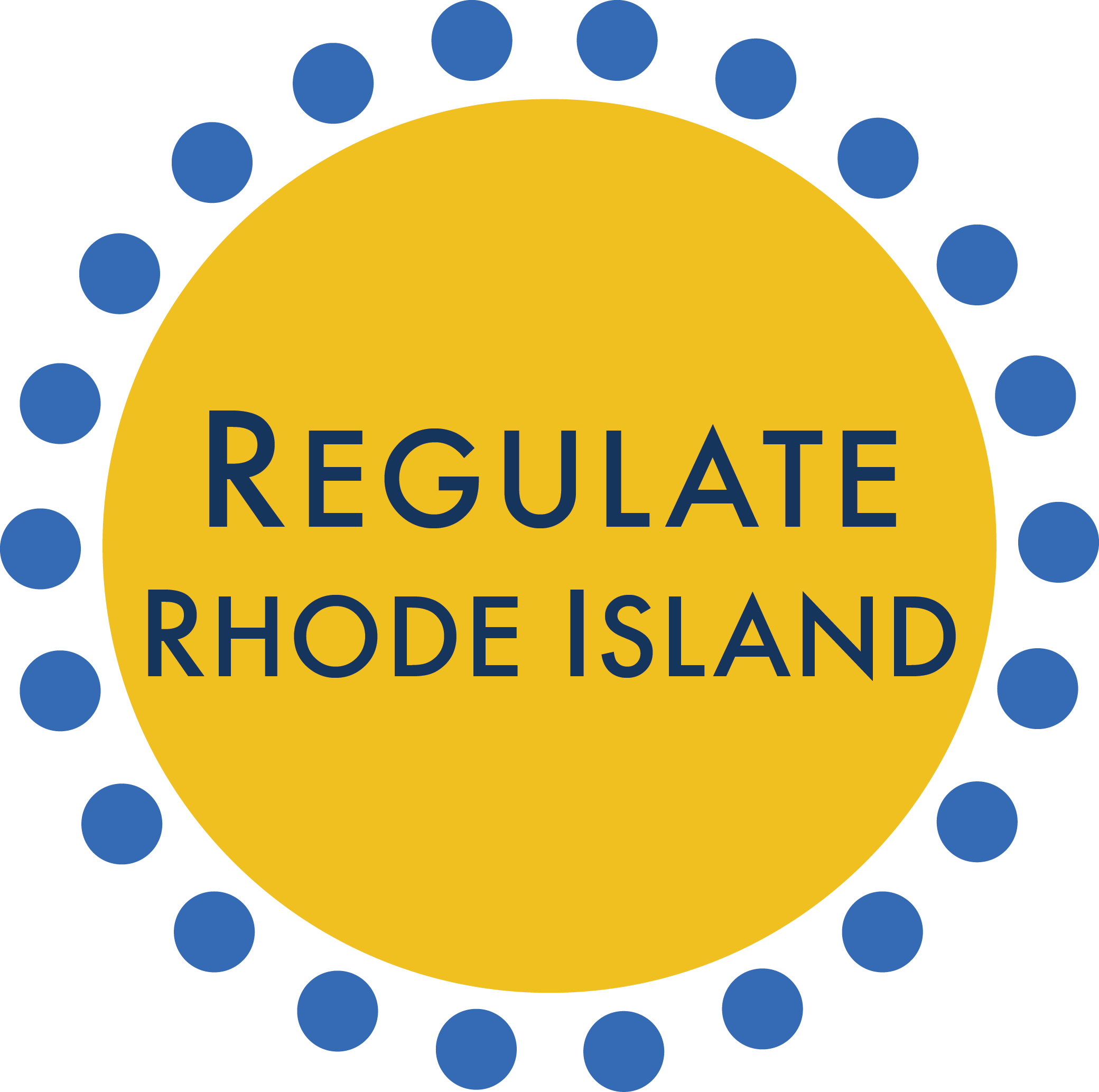 Logo for Regulate Rhode Island