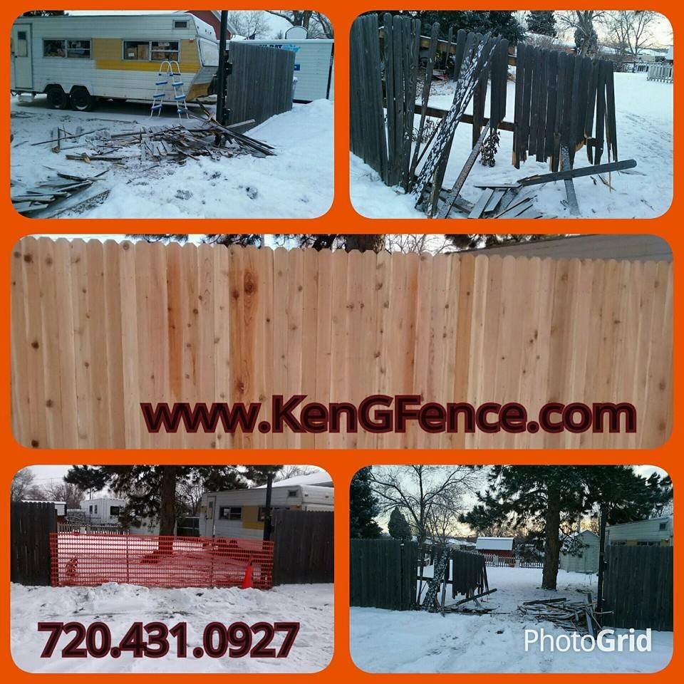 Logo for KenG Fence