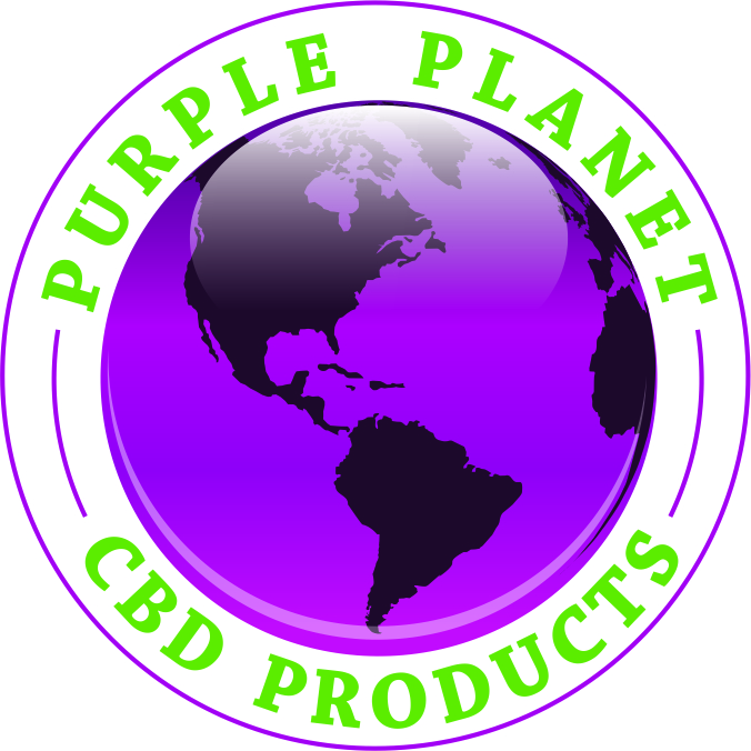 Logo for Purple Planet CBD