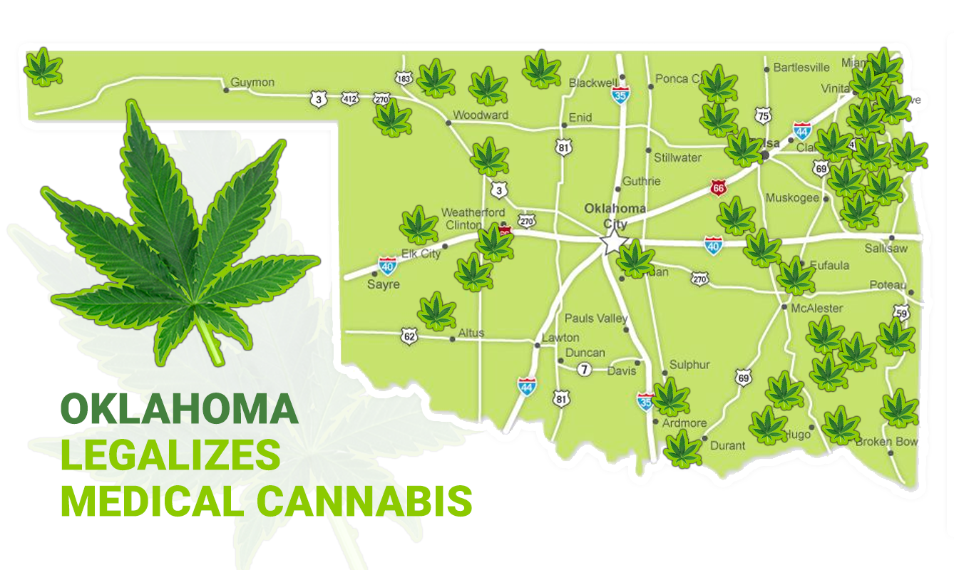 Oklahoma Voters Approve Marijuana For Medicinal Use