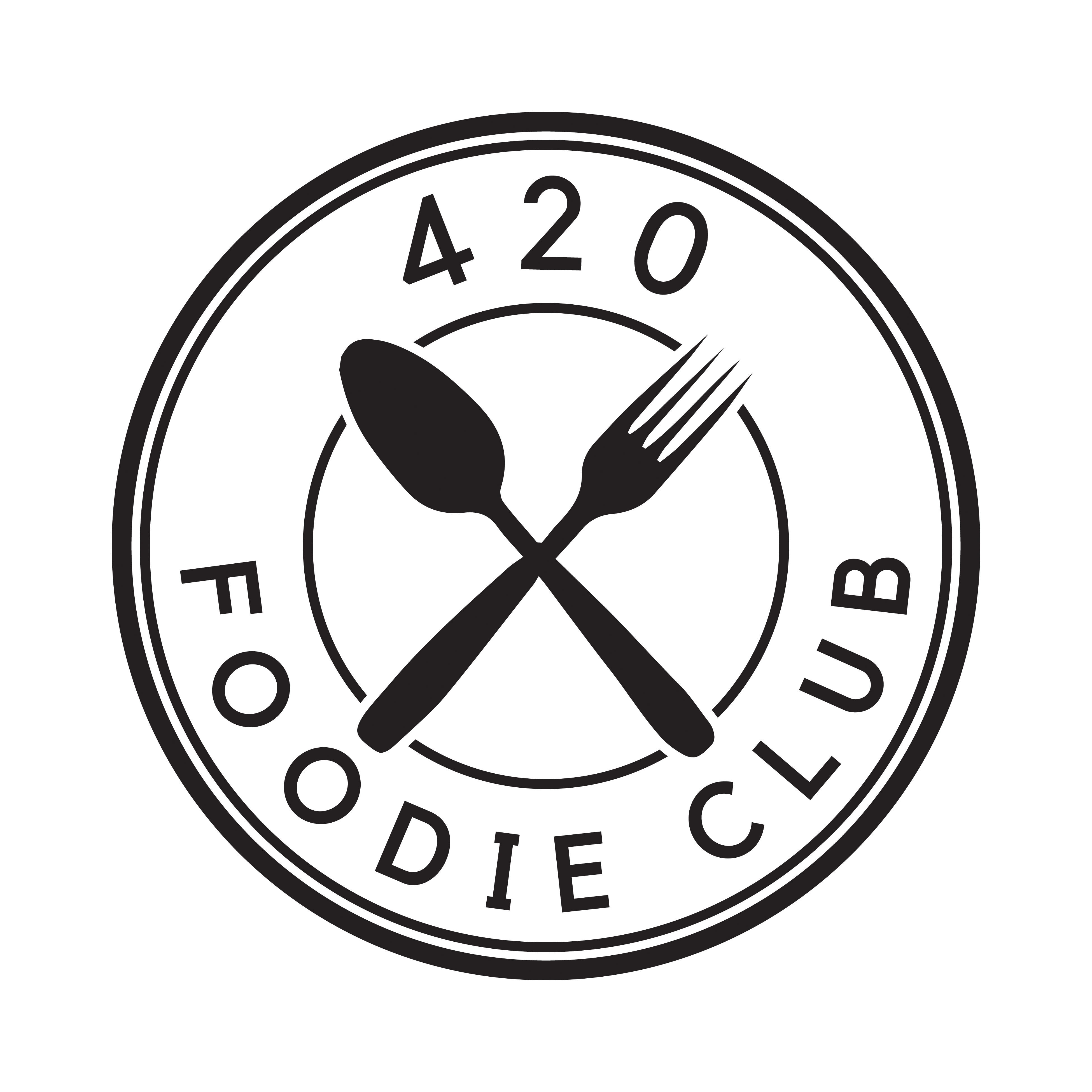Logo for 420 Foodie Club