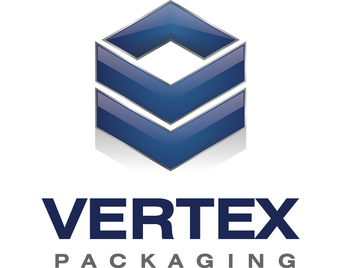 Logo for Vertex Packaging